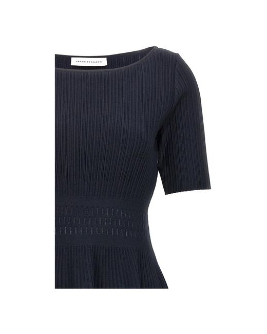 Antonino Valenti Blue Midi Dresses