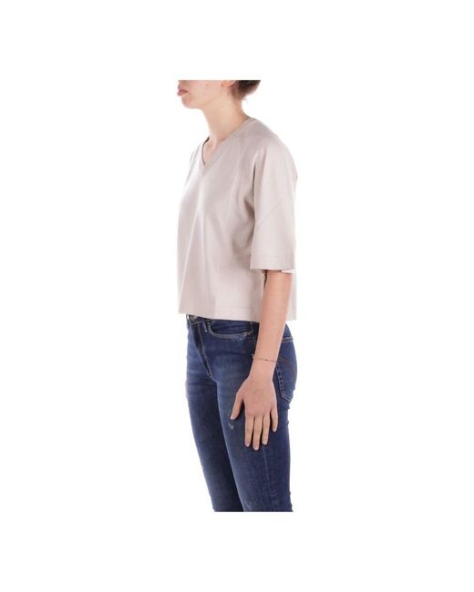 K-Way Blue Logo Seitenhemd Regular Fit