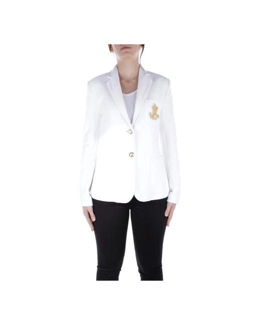Ralph Lauren White Anfisa Blazer