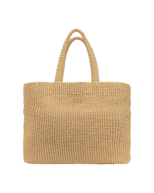 Prada Natural Tote Bags