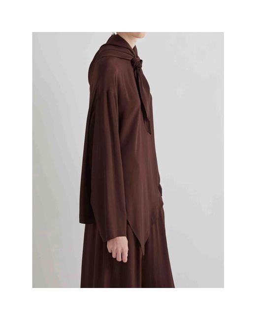Blouses MEIMEIJ de color Brown