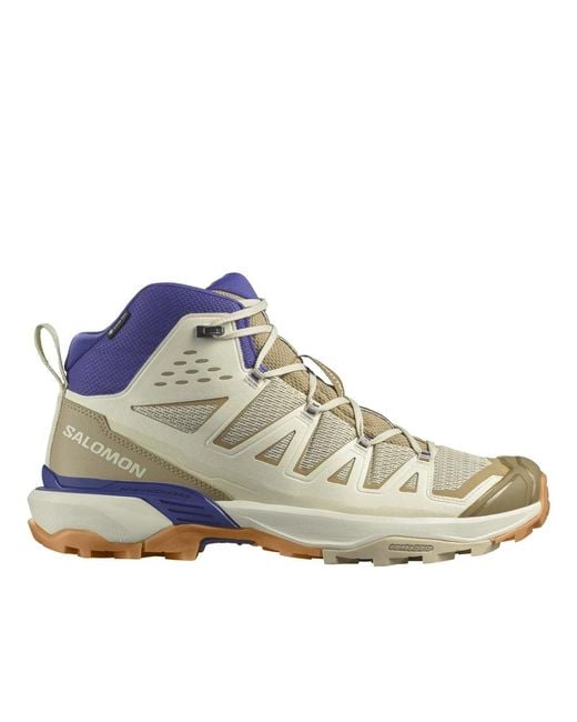 Salomon Blue Lace-Up Boots for men