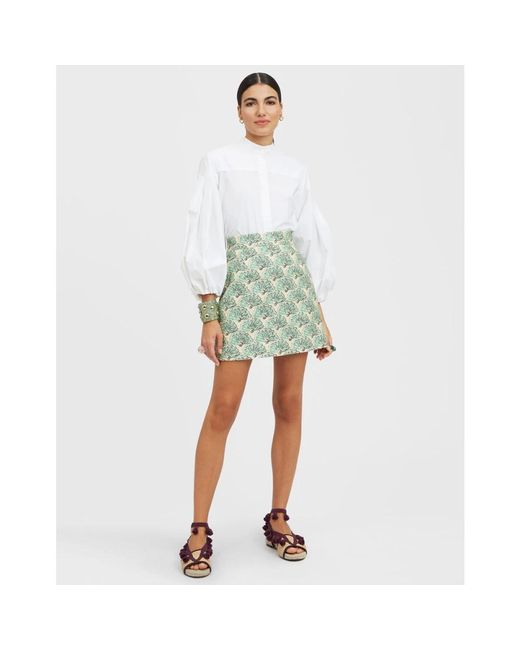 LaDoubleJ Rokken ,Groen ,Katoen Baia Mini Rok in het Green