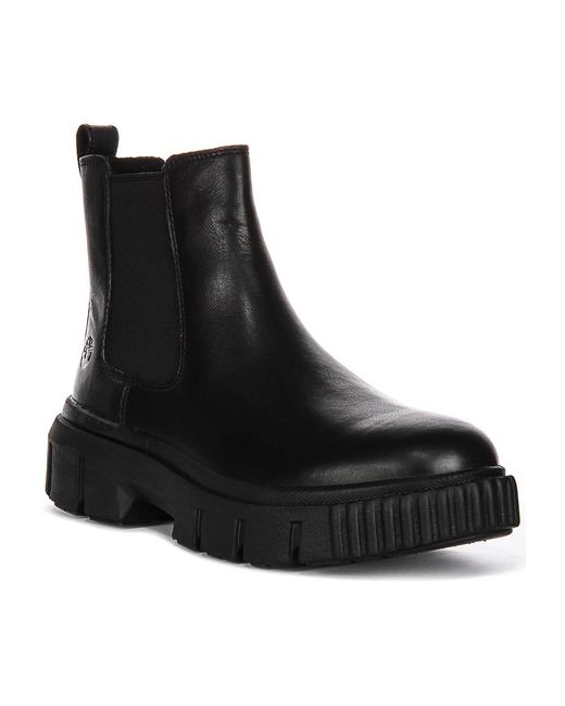 Timberland Black Chelsea Boots