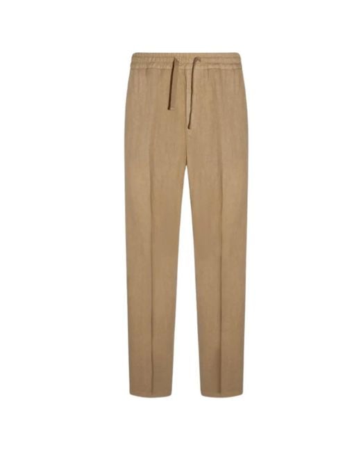 Altea Natural Straight Trousers for men