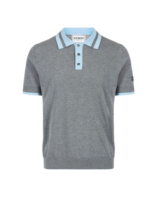 Iceberg Polo Trui in het Gray voor heren