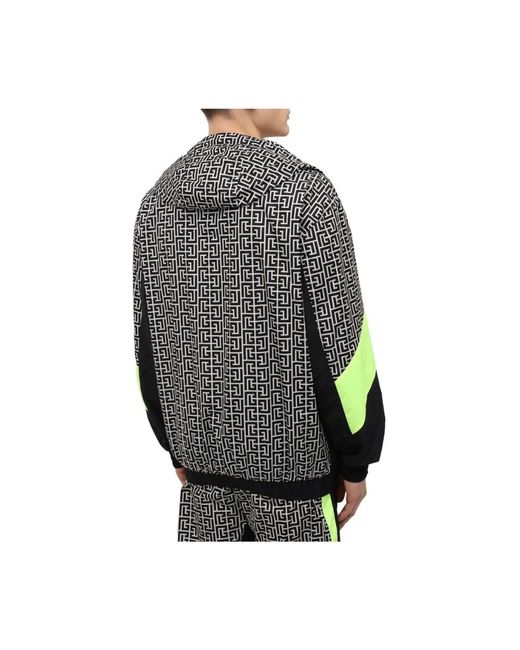 Balmain Blue Light Jackets for men
