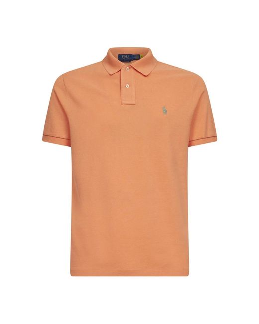 Polo Ralph Lauren Orange Polo Shirts for men