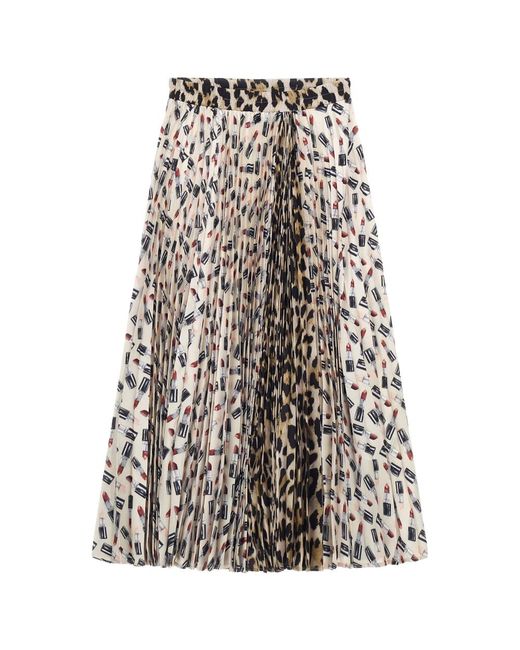 Midi Skirts 5 PROGRESS de color Gray