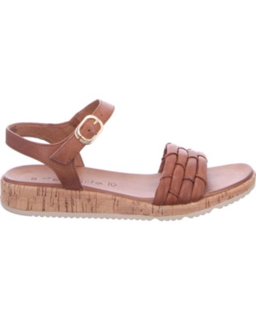 Tamaris Pink Flat Sandals