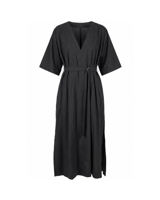 Ottod'Ame Black Midi Dresses