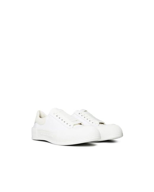 McQueen White Sneakers