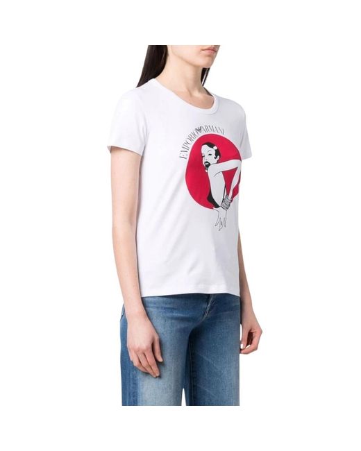 Emporio Armani Red T-Shirts