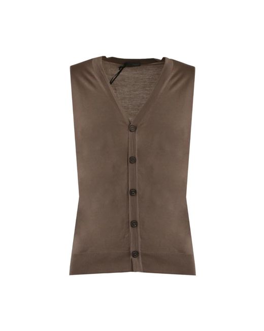 Cardigans Drumohr pour homme en coloris Brown