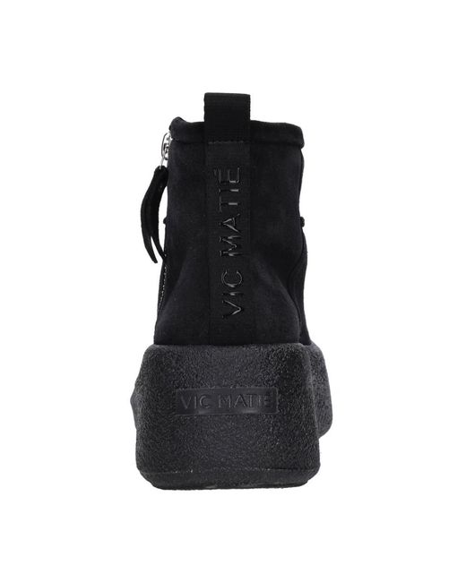 Vic Matié Black Winter Boots