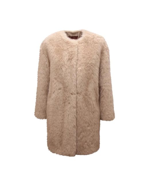 Max Mara Jassen ,Eros Jacket in het Brown