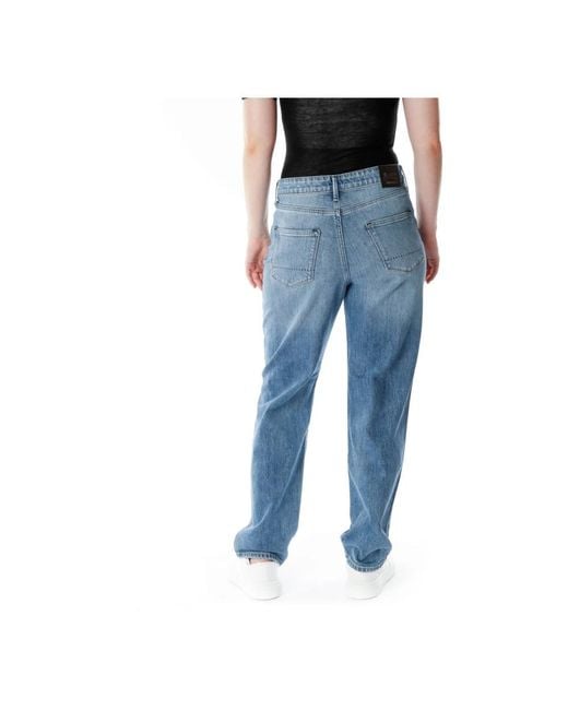 Denham Blue Straight Fit Jeans