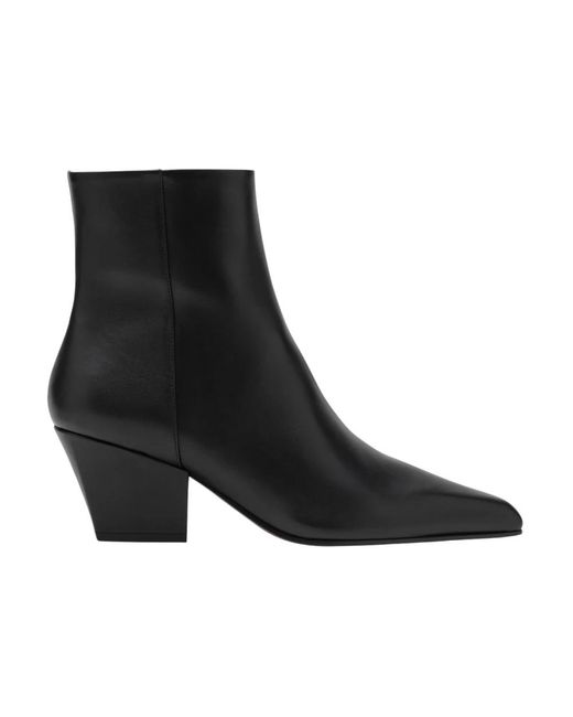 Paris Texas Black Cowboy & Biker Boots