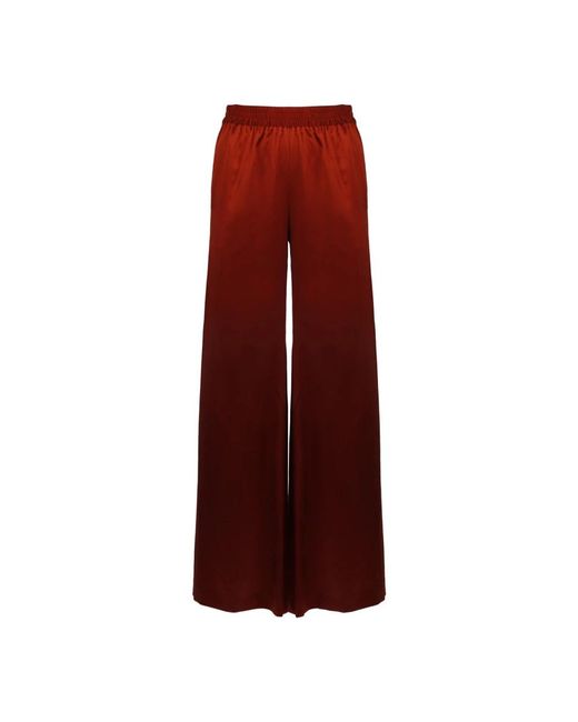 Gianluca Capannolo Red Wide Trousers