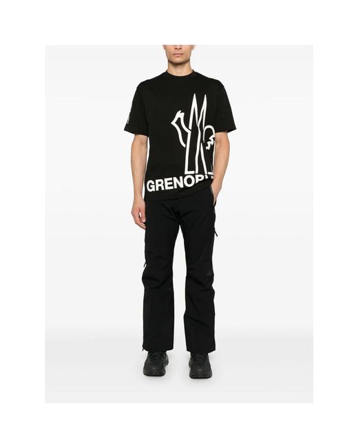 Moncler Schwarze alpine skihose in Black für Herren