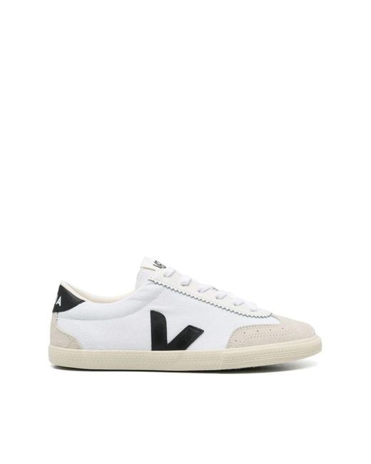 Veja White Weiße Sneakers Mit Stilvollem Design