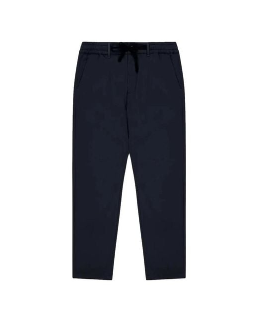 Cruna Blue Slim-Fit Trousers for men