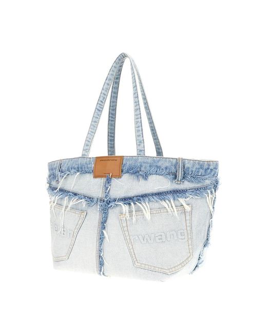 Alexander Wang Blue Shopping Bags