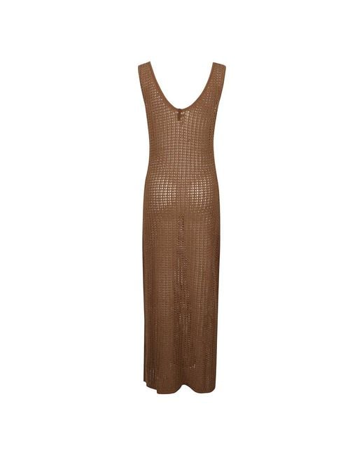 hinnominate Brown Maxi Dresses