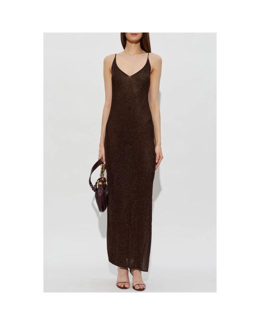 Maxi Dresses Gestuz de color Brown