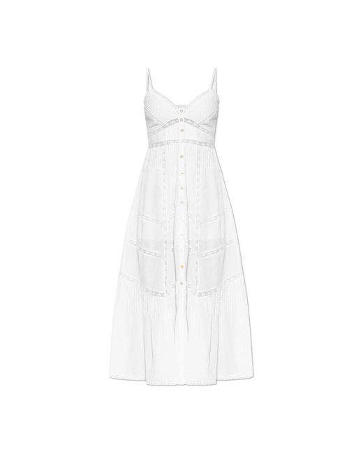 LoveShackFancy White Midi Dresses