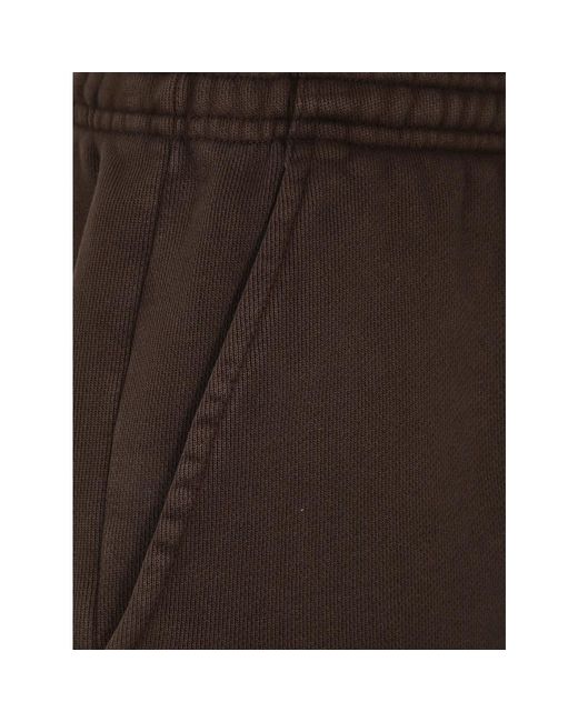 Entire studios Brown Kurze yoga-shorts für frauen