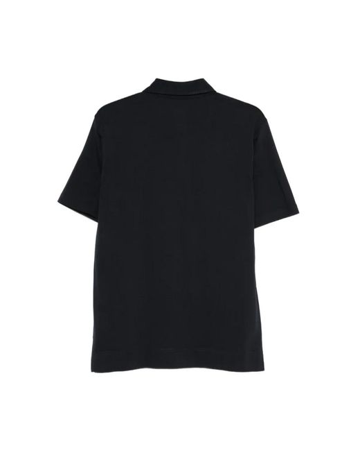 Lardini Black Polo Shirts for men