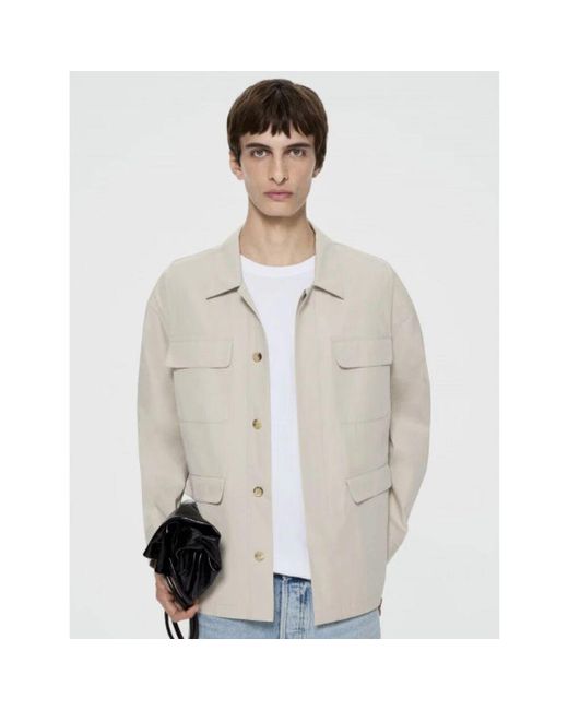 Light Jackets di FRAME in Natural da Uomo