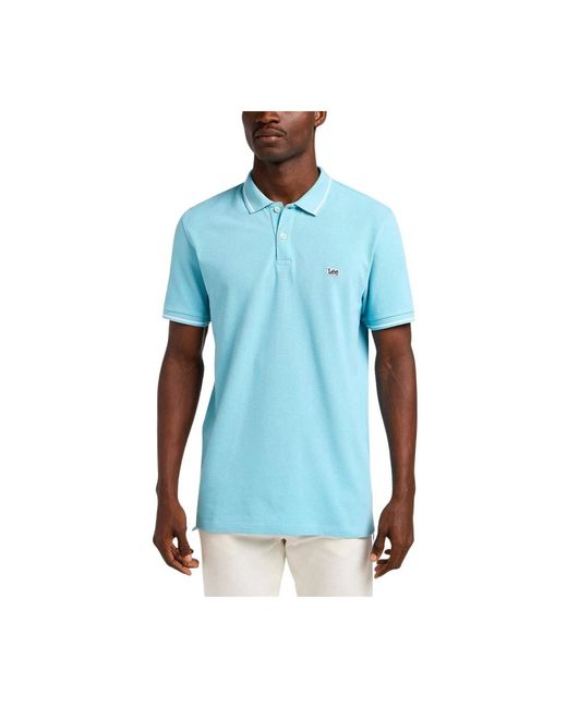 Lee Jeans Polo Shirts in Blue für Herren