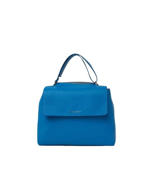Orciani Blue Shoulder Bags