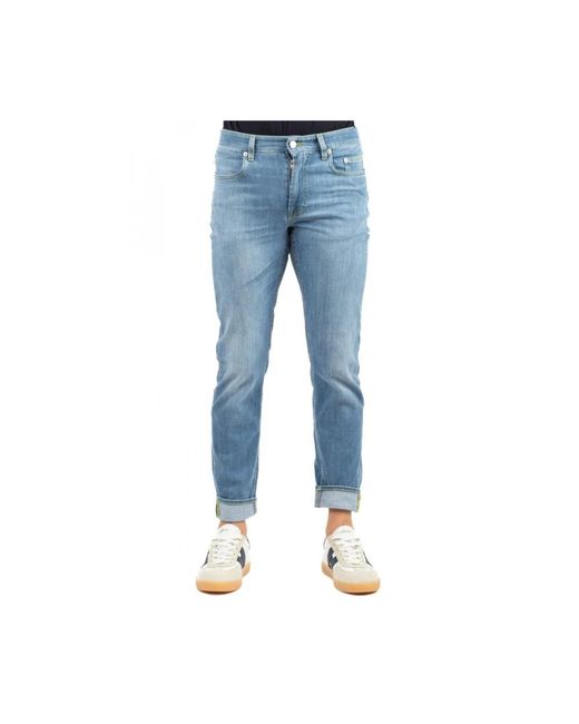 Siviglia Blue Slim-Fit Jeans for men