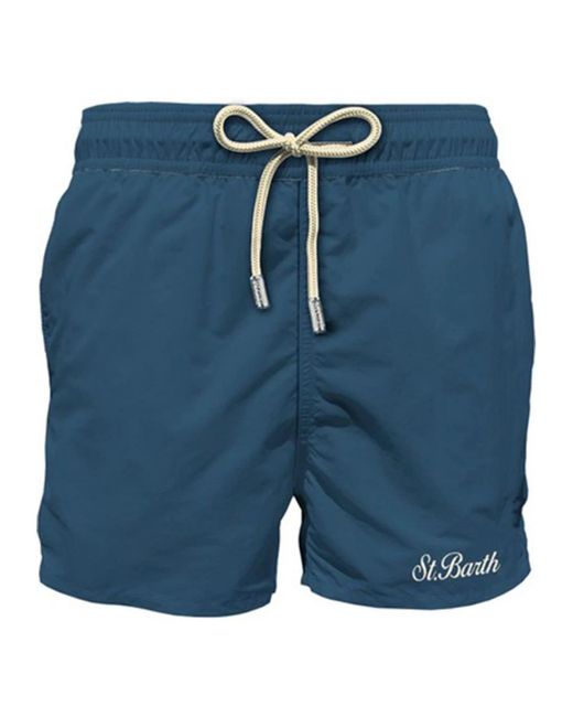 Mc2 Saint Barth Badehosen Für Männer in Blue für Herren
