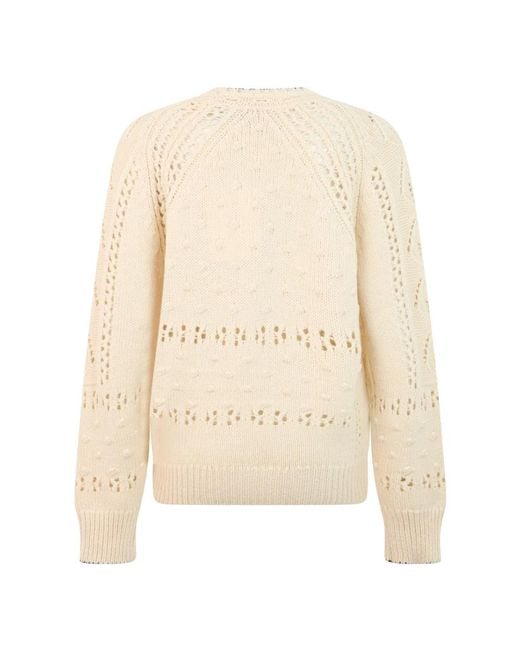 Isabel Marant Natural Round-Neck Knitwear