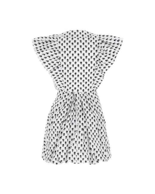 Philosophy Di Lorenzo Serafini White Short Dresses