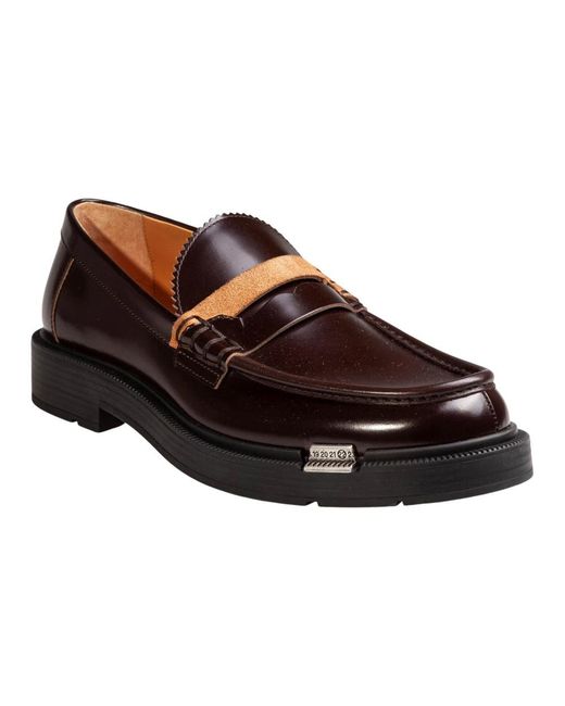 Maison Margiela Black Loafers for men