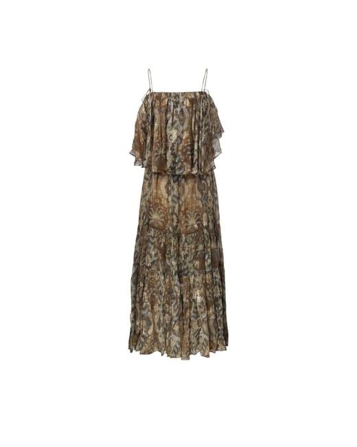 Into The East Natural Maxi Dresses