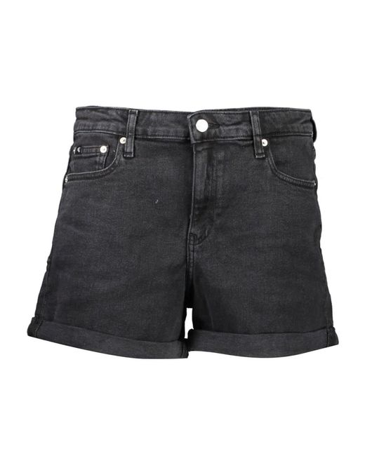Calvin Klein Black Denim shorts