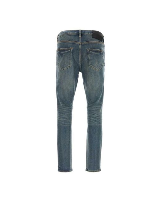 Slim-Fit Jeans di Purple Brand in Blue da Uomo