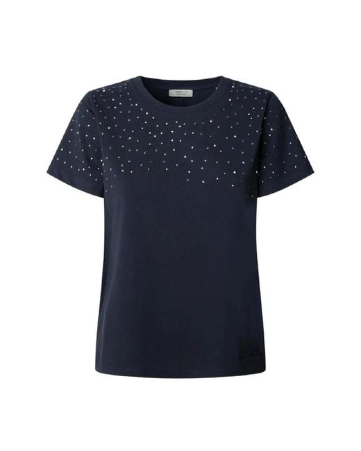 Pepe Jeans Women's Blue T-Shirts