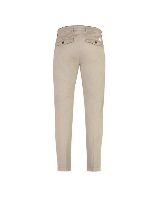Department 5 Chino hose mit taschen und elasthan,baumwoll chino hose mit taschen,chino hose mit seiten- und gesäßtaschen in Natural für Herren