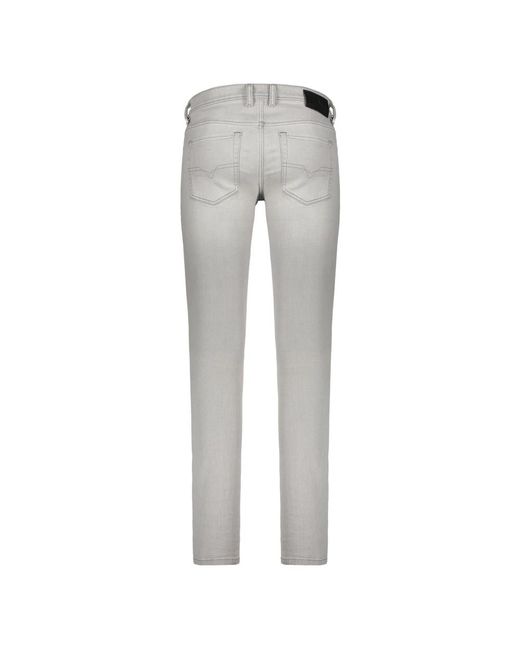 DIESEL Gray Skinny Jeans for men