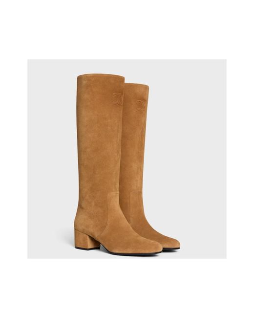 Céline Brown Les Bottes Triomphe High Boot