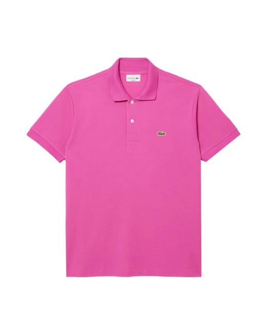 Polo Shirts Lacoste de hombre de color Pink