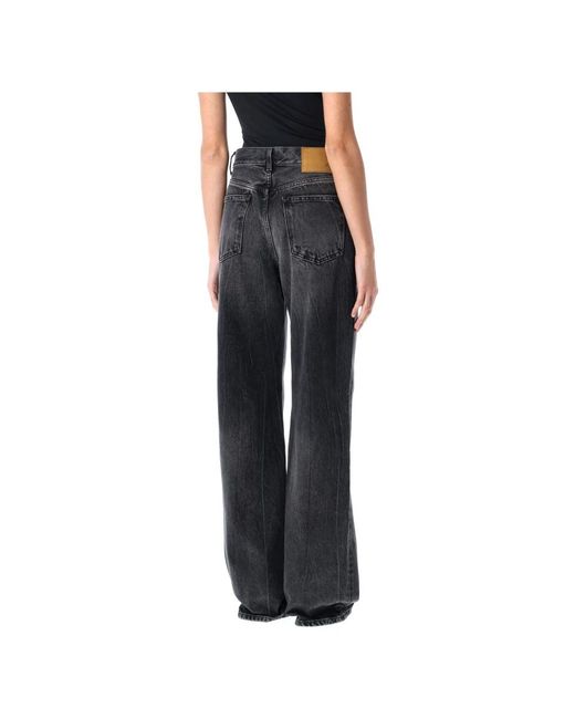 Haikure Jeans ,Zwart ,Katoen Flared Jeans in het Black