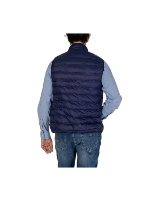U.S. POLO ASSN. U. Polo Assn. ,Jassen ,Blauw ,Rodn Mouwloze Jas in het Blue voor heren